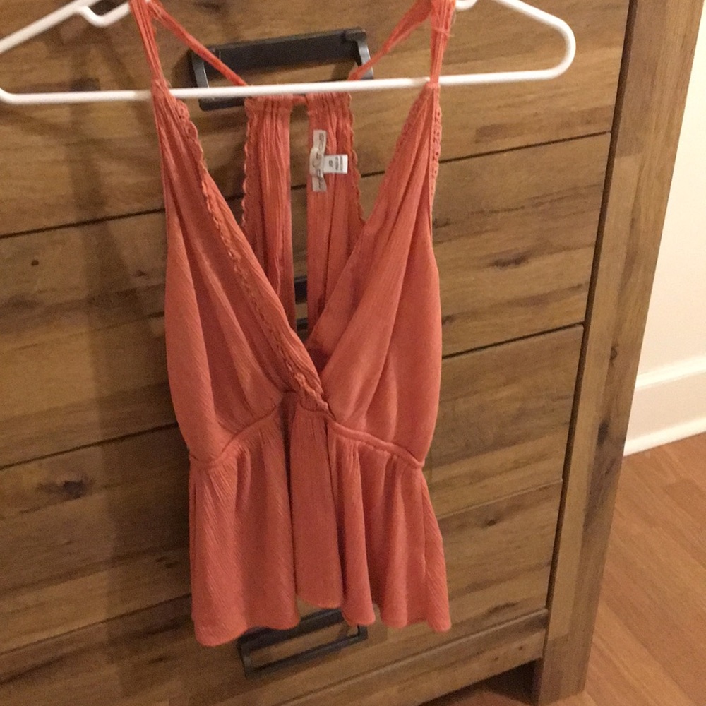 Tank top burnt orange